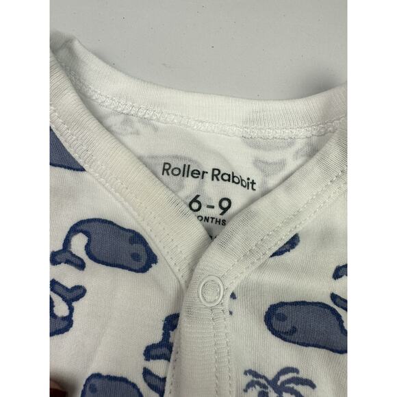 Roller Rabbit Whales Sleeper - Picture 4 of 5